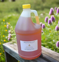 Narrow mouth wildflower honey gallon