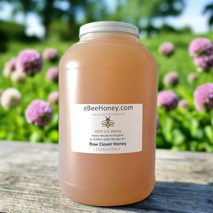 gallon raw clover - wide mouth opening