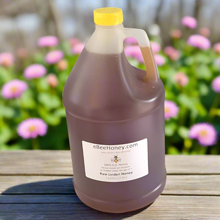 gallon raw linden honey