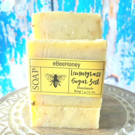 Lemongrass Sugar Zest Soap