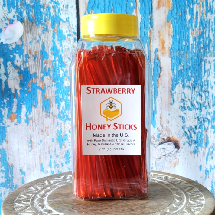 Strawberry Honey Straws