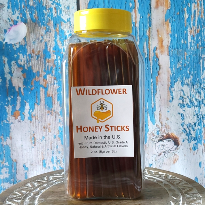 Raw Wildflower Honey Straws — Maine Street Bee