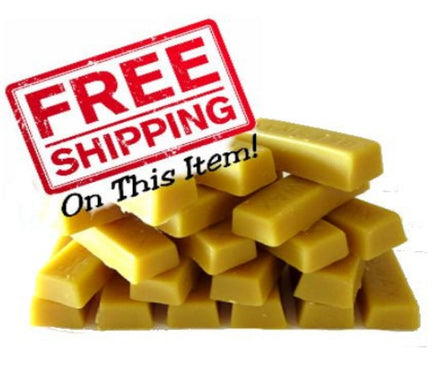 24 - 1 oz. Bars of Beeswax with Free Shipping