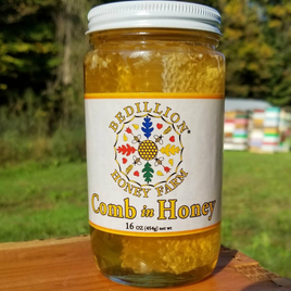 Clover Chunk Honey