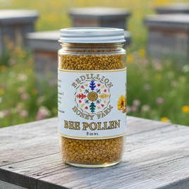 Bee pollen, honey bee pollen produced in Ohio. Buy direct from a beekeeper with quick and easy online ordering.