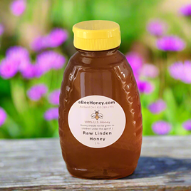 raw linden honey 1 pound