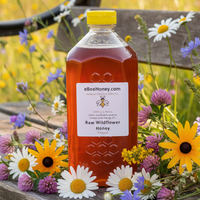 5 lbs. Raw Wildflower Honey