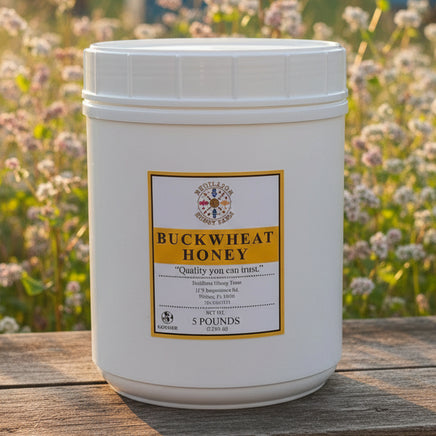 Buckwheat Honey 5 lbs. Wide Opening