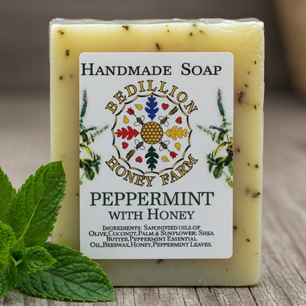 Pepperming Honey Soap