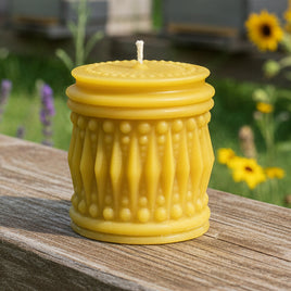 Beeswax Canlde Pillar