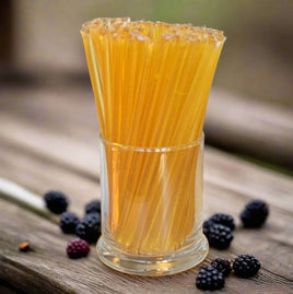 Blackberry Honey Straws