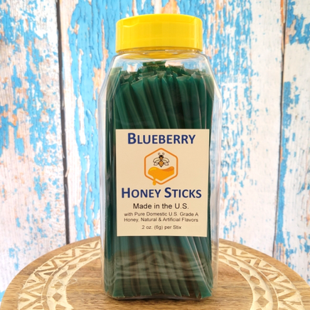 Blueberry honey sticks container
