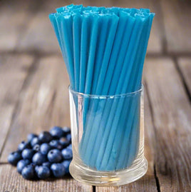 Blueberry Honey Straws