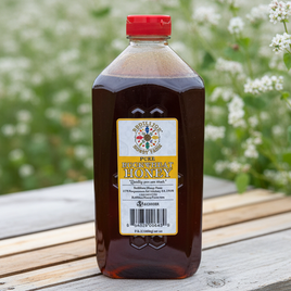 Buckwheat Honey in 5 pound container
