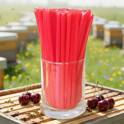 Cherry Honey Straws