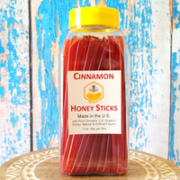 Cinnamon honey sticks container