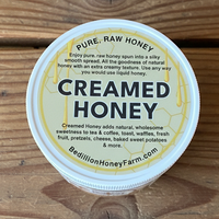 Creamed Raspberry Top of Jar