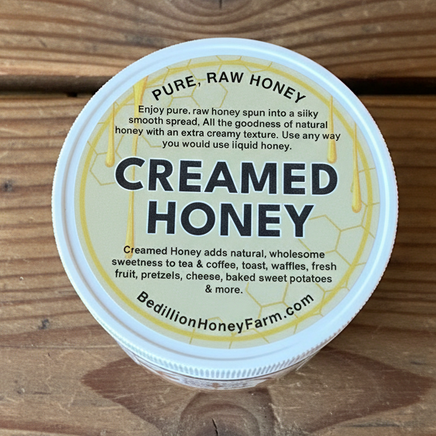 Creamed Raspberry Top of Jar