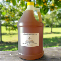 Gallon of orange blossom honey