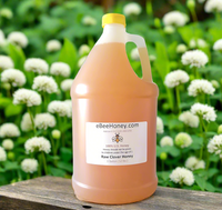 clover honey in a narrow mouth container