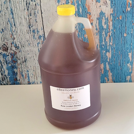 gallon raw linden honey