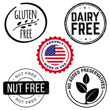 Honey Stick Nutrition Label