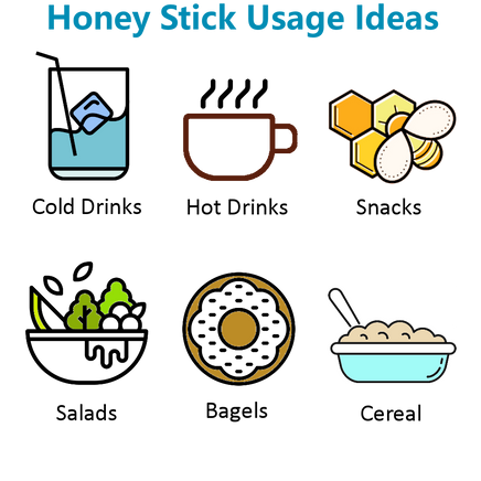 honey stick usage ideas
