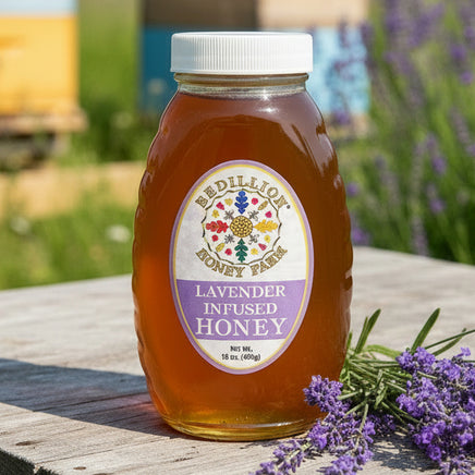 Infused Lavender Honey 16 oz.