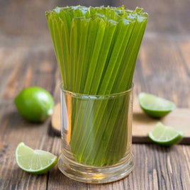 Key Lime Honey Straws