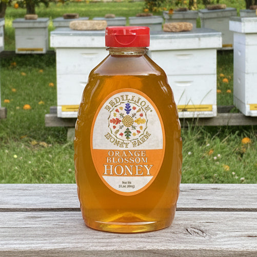 2 lbs. Raw Orange Blossom Honey| ebeehoney.com