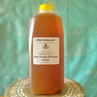 raw orange blossom honey 6 pounds