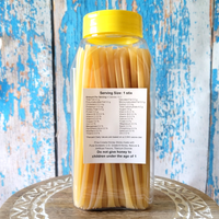 Pina colada honey stick container