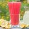 Pink Lemonade Honey Straws