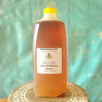 raw wildflower honey 6 pounds