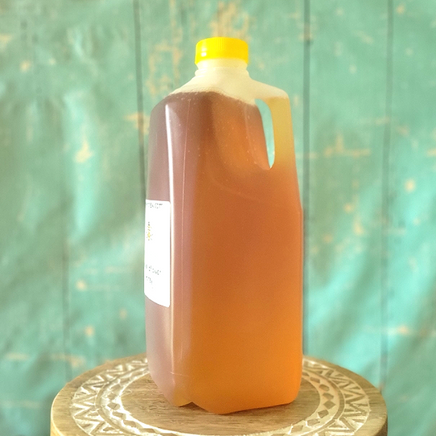 raw wildflower honey container