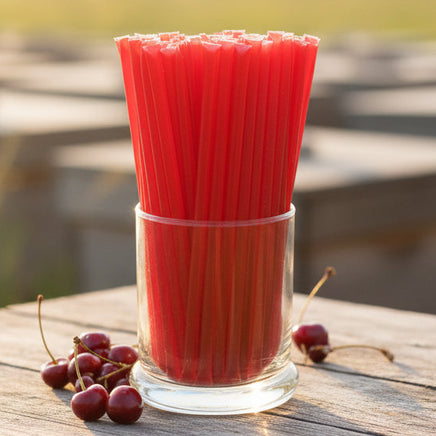 Sour Cherry Honey Straws