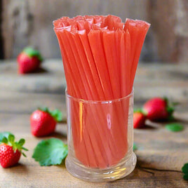 Sour Strawberry Honey Straws