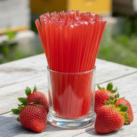 Strawberry Honey Straws