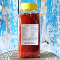 Strawberry honey stick container