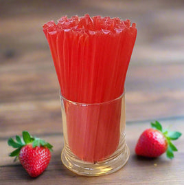Strawberry Honey Straws