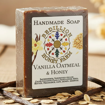 Vanilla Oatmeal Honey Soap