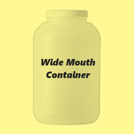 gallon wide mouth container