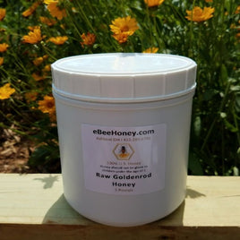 5 pounds Raw Goldenrod Honey