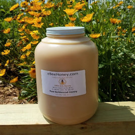 Gallon of raw goldenrod honey produced in Ohio. Easy online ordering.