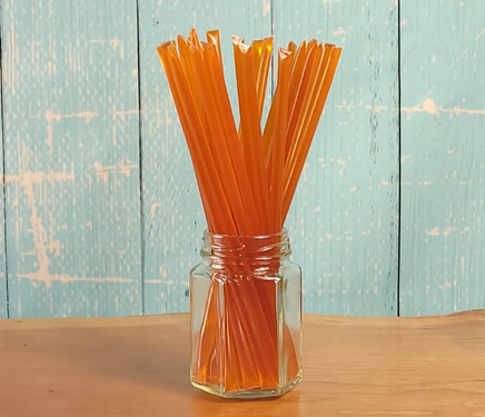Sour orange honey straws - sticks - stix